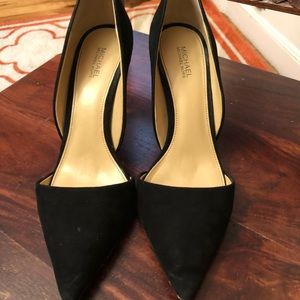 Michael Kors Black Suede heels